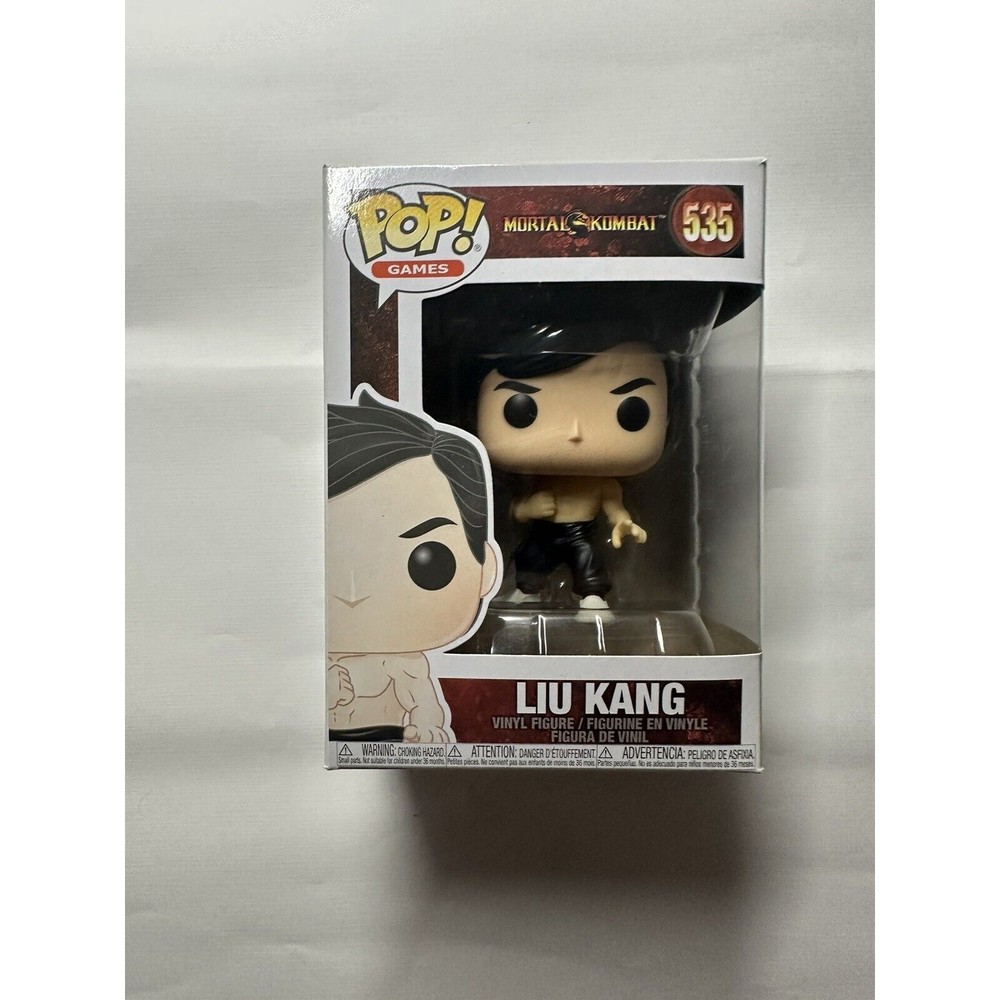 Funko POP! Games - Mortal Kombat S2 Vinyl Figure - LIU KANG #535